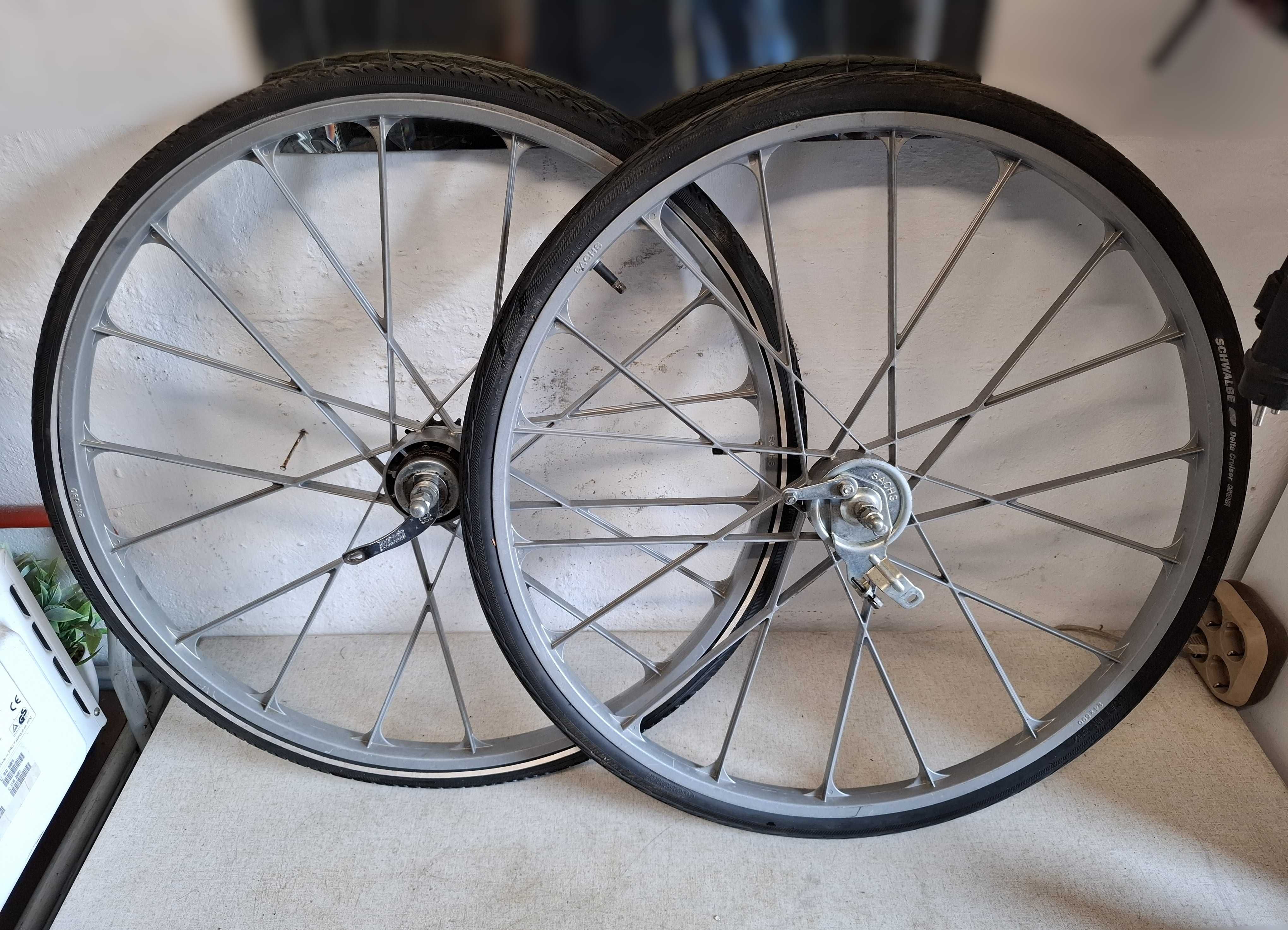 Komplet kół aluminiowych do roweru spalinowego SACHS Torpedo 26"