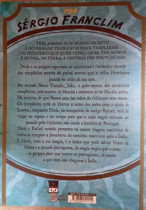 Aventuras Misteriosas - O Anão de Vasco da Gama, Sérgio Franclim