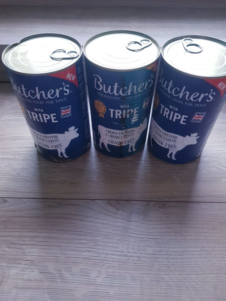 Karma dla dorosłych  psów 3x 1200g  Butchers