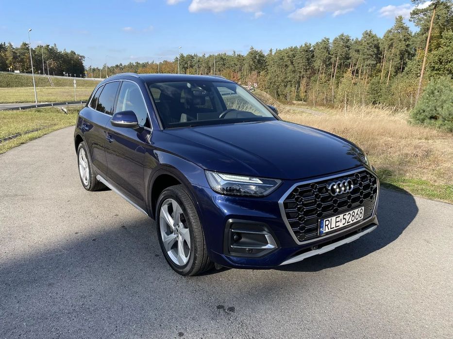 Audi Q5 Audi Q5 2.0 TFSI Quattro •Automat •2021 • Kamera360 • przebieg 16 tys