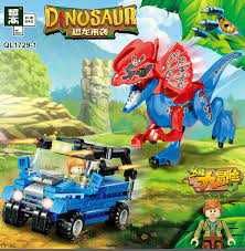 Jurassic World Park KLOCKI Kompatybilne z Lego Park Jurajski Dinozaur