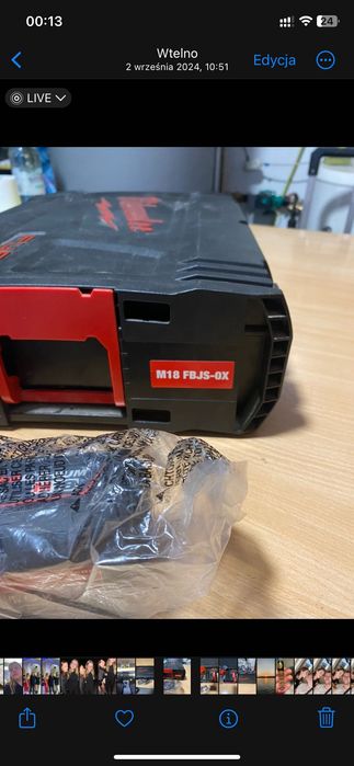 Wyrzynarka Milwaukee FBJS m18_2 baterie 5.0Ah_