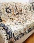 The Art of Soulful Living narzuta z frędzlami Vintage