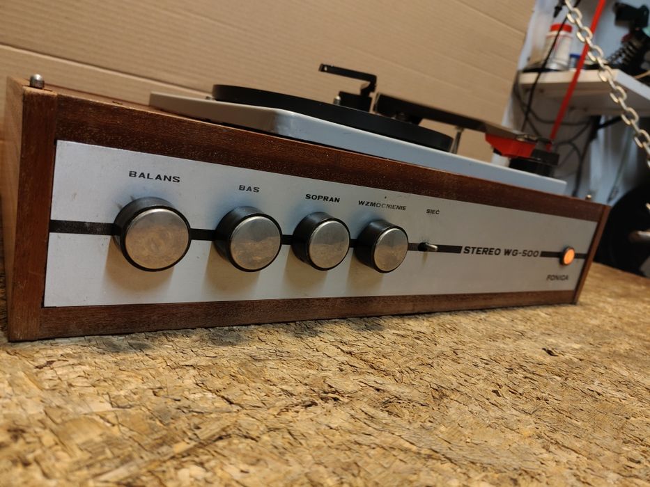 Gramofon Unitra Fonica WG 500 F , Made in Poland, PRL