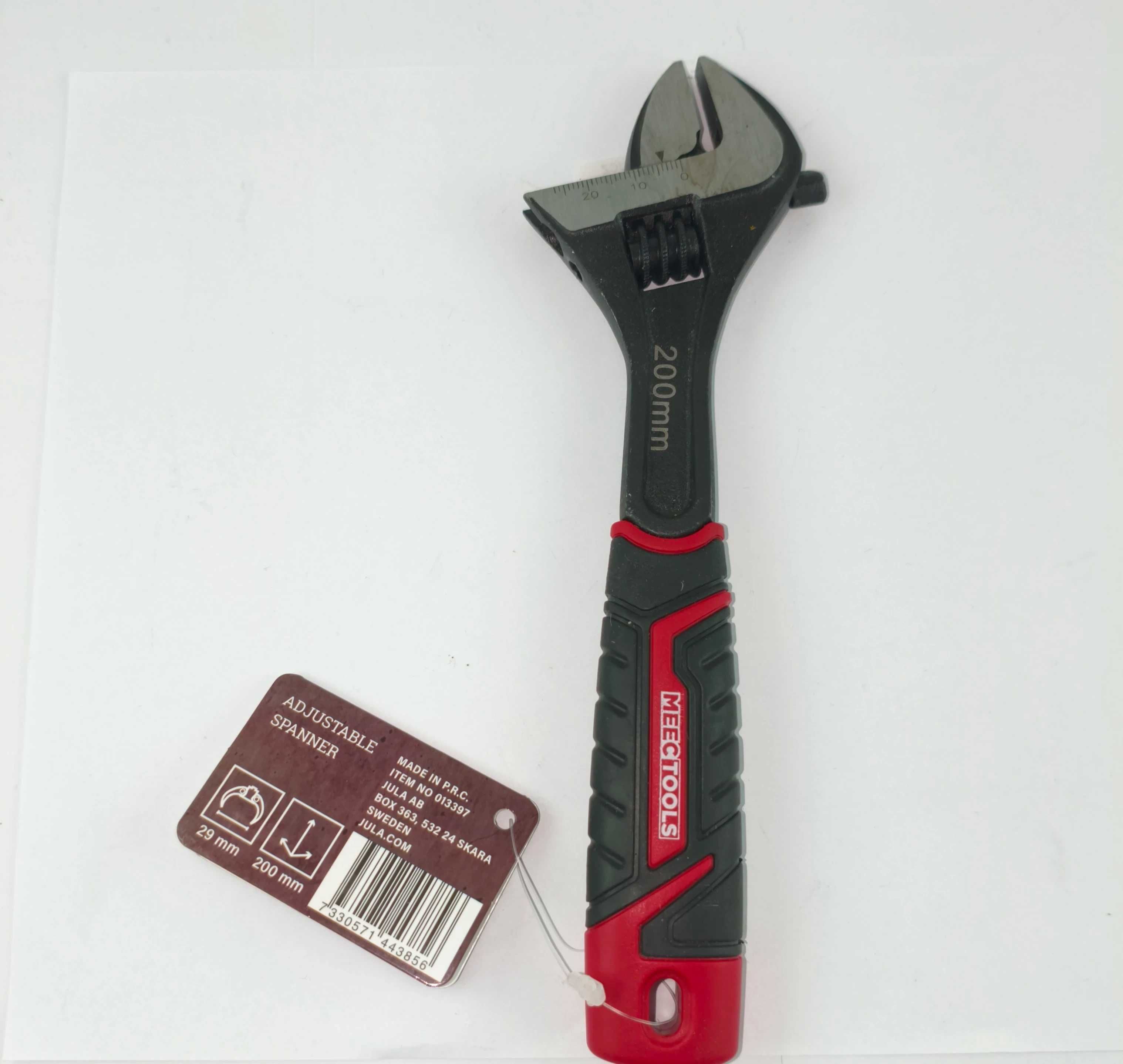 MEEC TOOLS Klucz Francuski 200MM