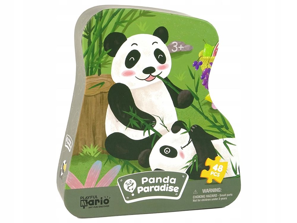 Puzzle Panda Las Bambusowy 48 Elementów Marka niez