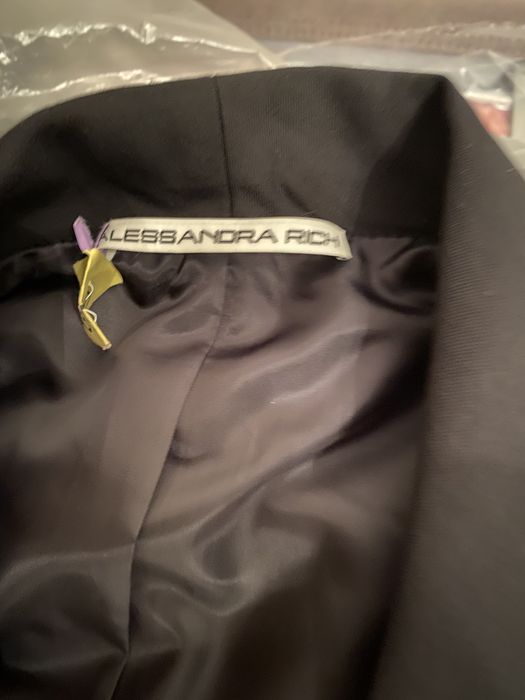 Черное поатье- пиджак