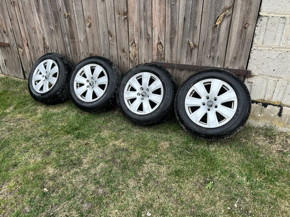 Koła zimowe Audi Skoda VW 5x112 alufelgi aluminiowe 215/60/16 zimowki