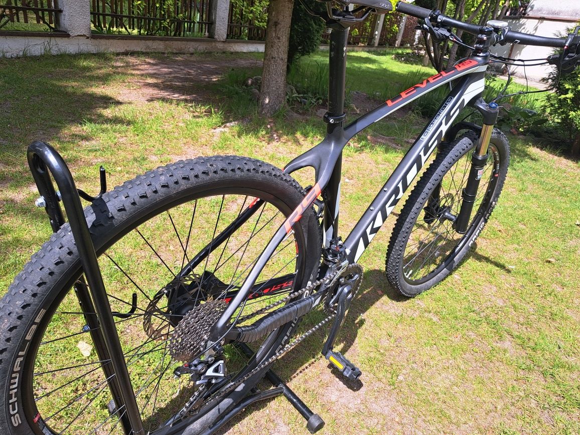 ROWER Górski MTB Carbon Kross Level R9, SLX Deore Stan BDB