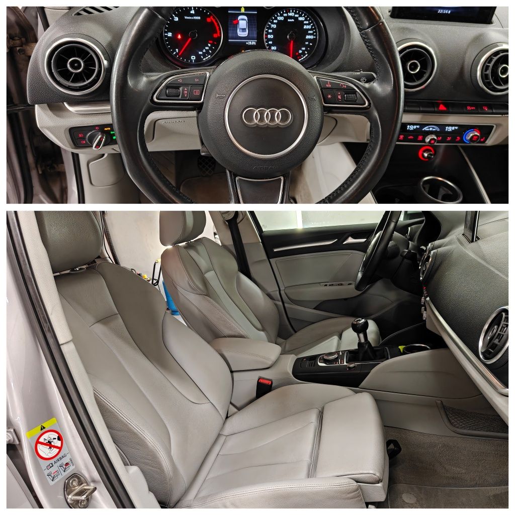 Audi A3*TDI*SerwisAsoAudi*Navi*Bi-Xenon*Skóra*Piękna