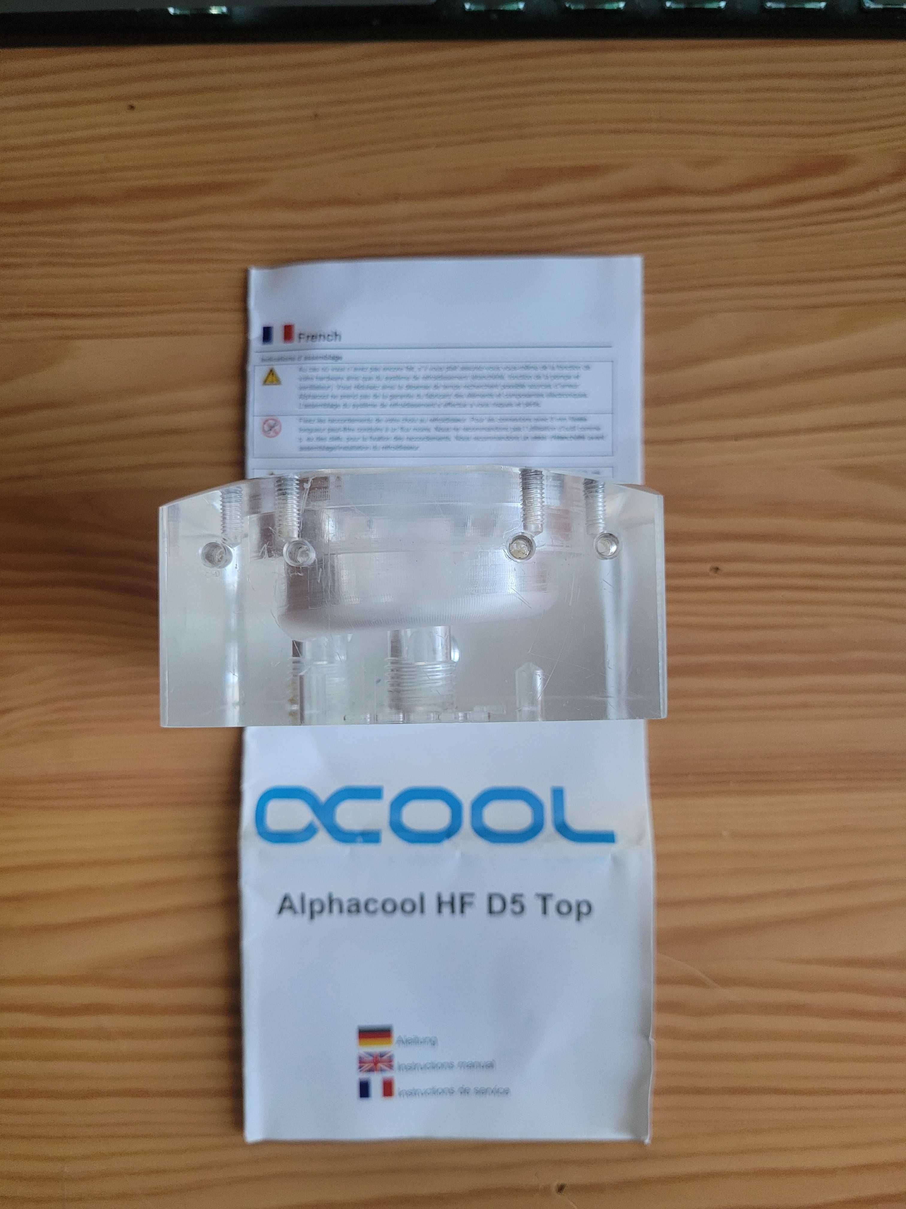 Alphacool HF D5 Top - Plexi + Alphacool VPP655 - Single Edition