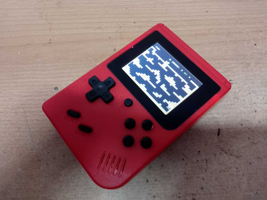 MINI PRZENOŚNA KONSOLA RETRO GRA 400W1 gameboy kable do TV akumulator