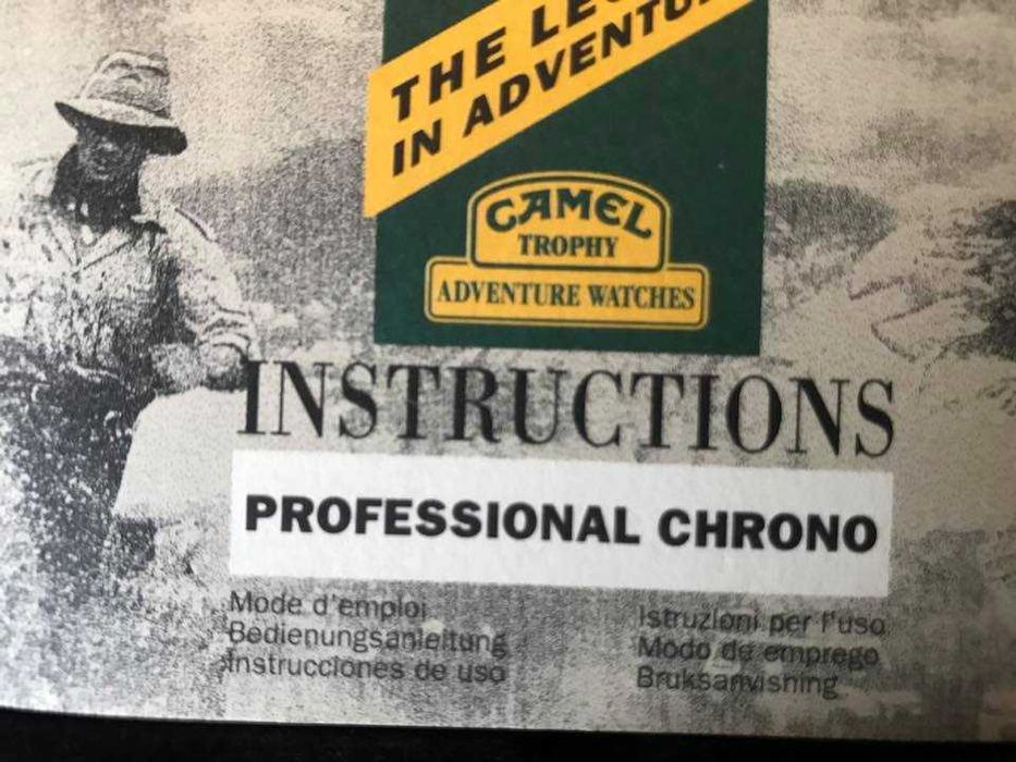 Camel trophy  watches Team Professional