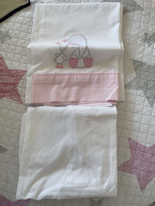 Edredao cama bebe e capa de edredao como novo