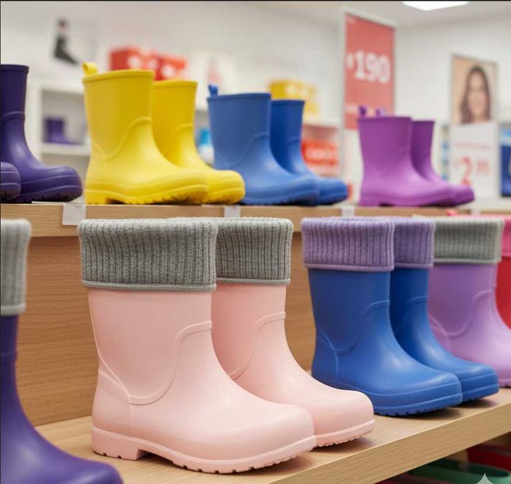 Чобітки для хлопчика дівчинки піна ЕВА усі розміри виробник