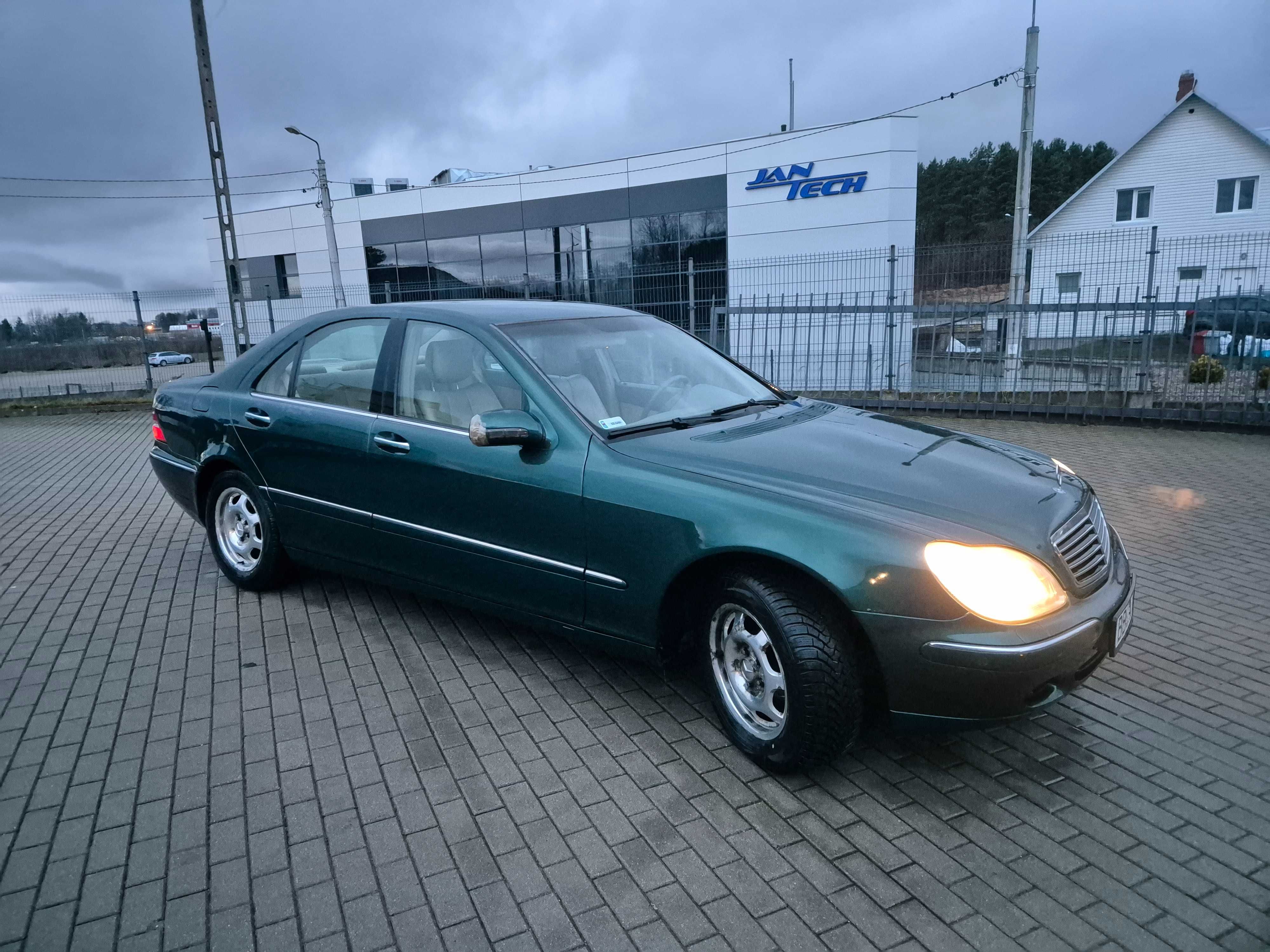 Mercedes S klasa 3.2 CDI zielony butelkowy możliwa zamiana ;)