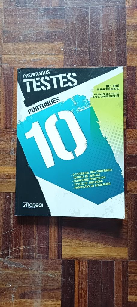 Português - Livro preparação para os testes Português 10 ano