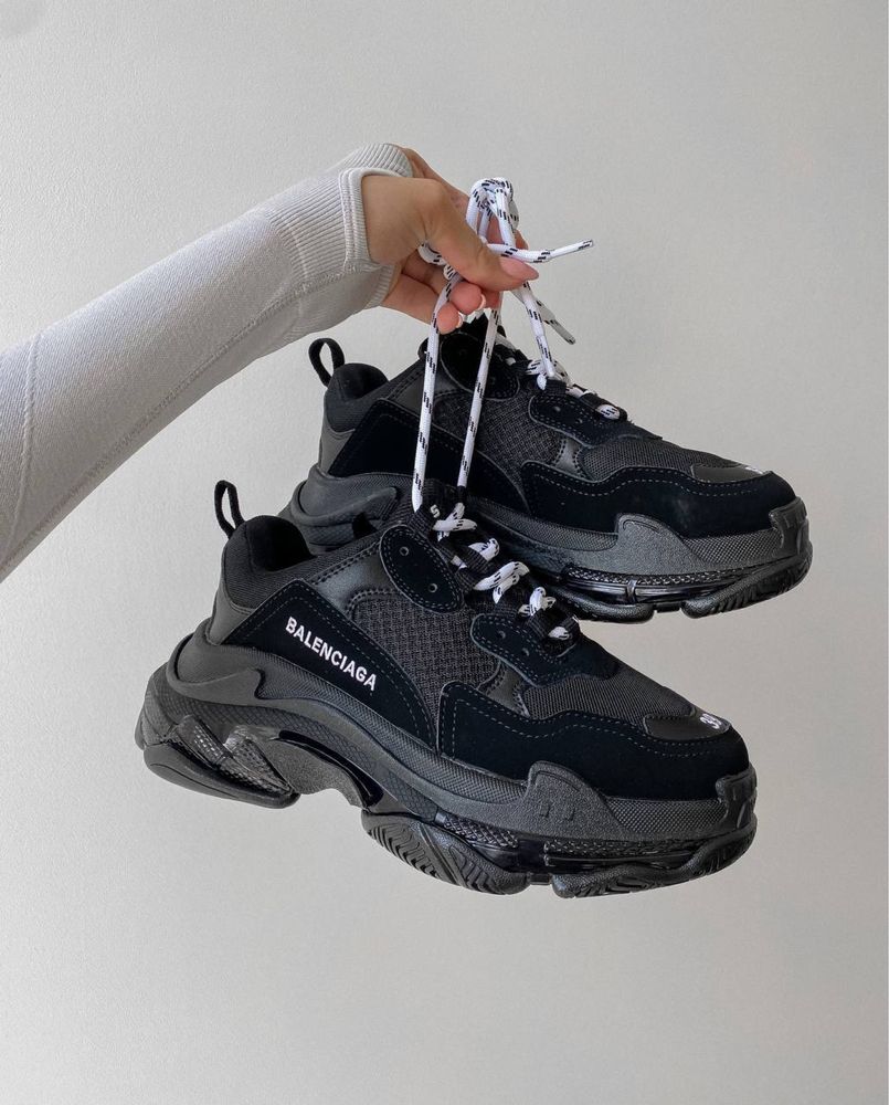 Buty Balenciaga Triple S clear black 36-45r