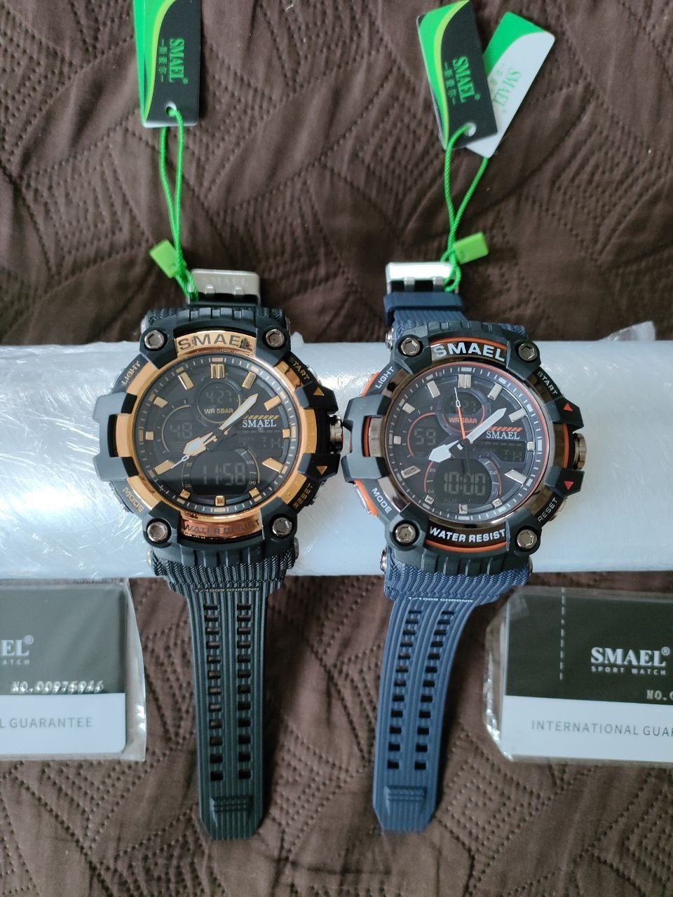 Smael брендовые спортивные военные наручные мужские часы