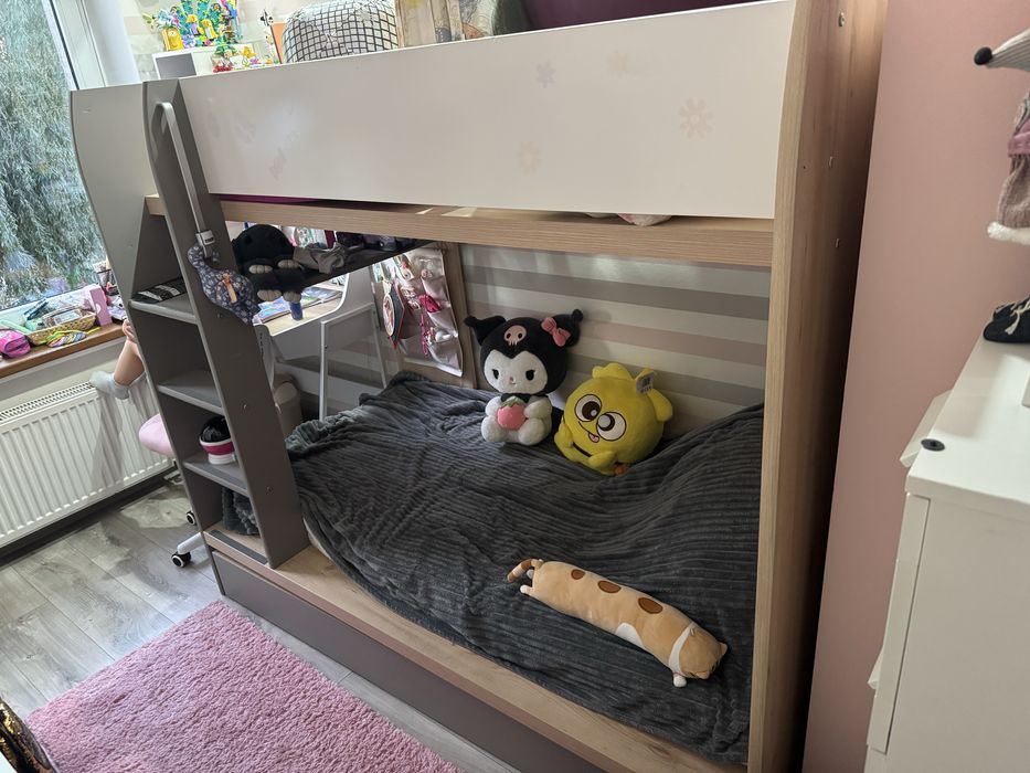 Łózko pietrowe Namek BRW