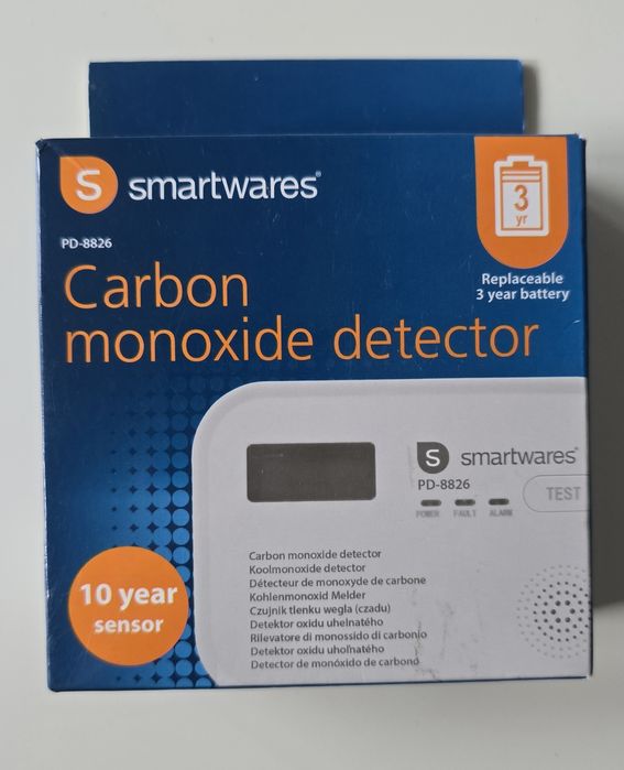 Czujnik czadu nowy Smartwares