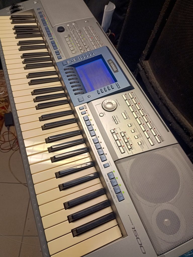 Yamaha psr-1500 keyboard USB ! midi pokrowiec kpl