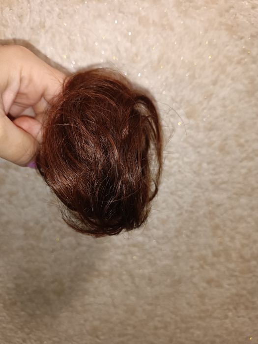 Заколка краб з волосся парик, накладка