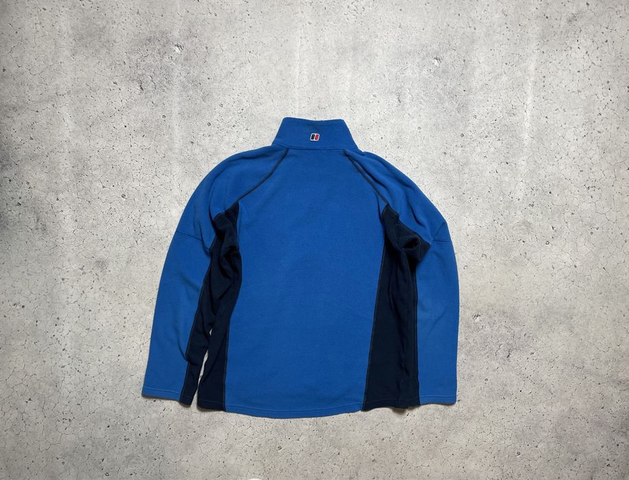 Мужская Флисовая Кофта 1/4 Зип Berghaus Оригинал Идеал S-M