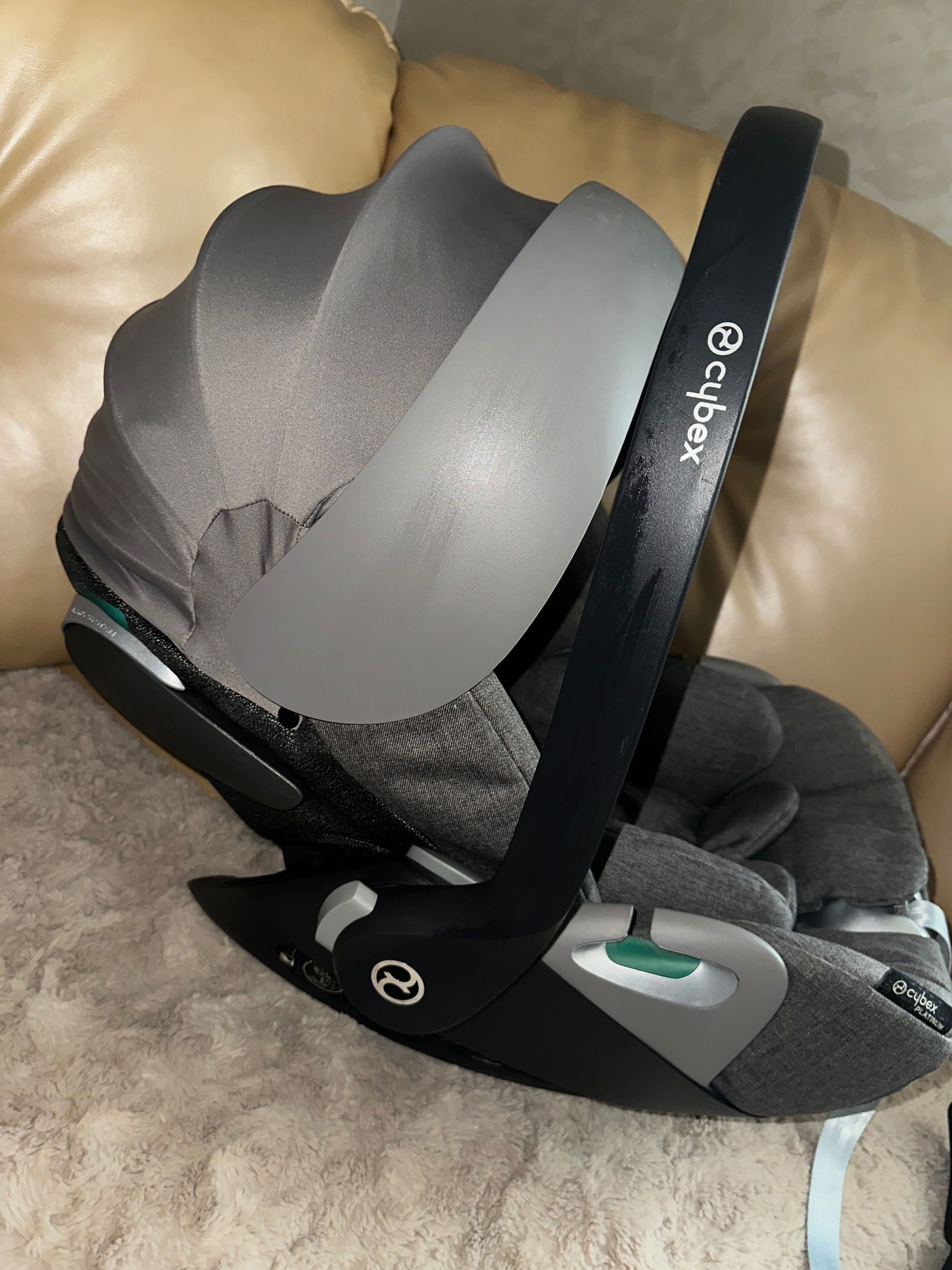 Автокрісло cybex cloud z i-size soho grey / plus