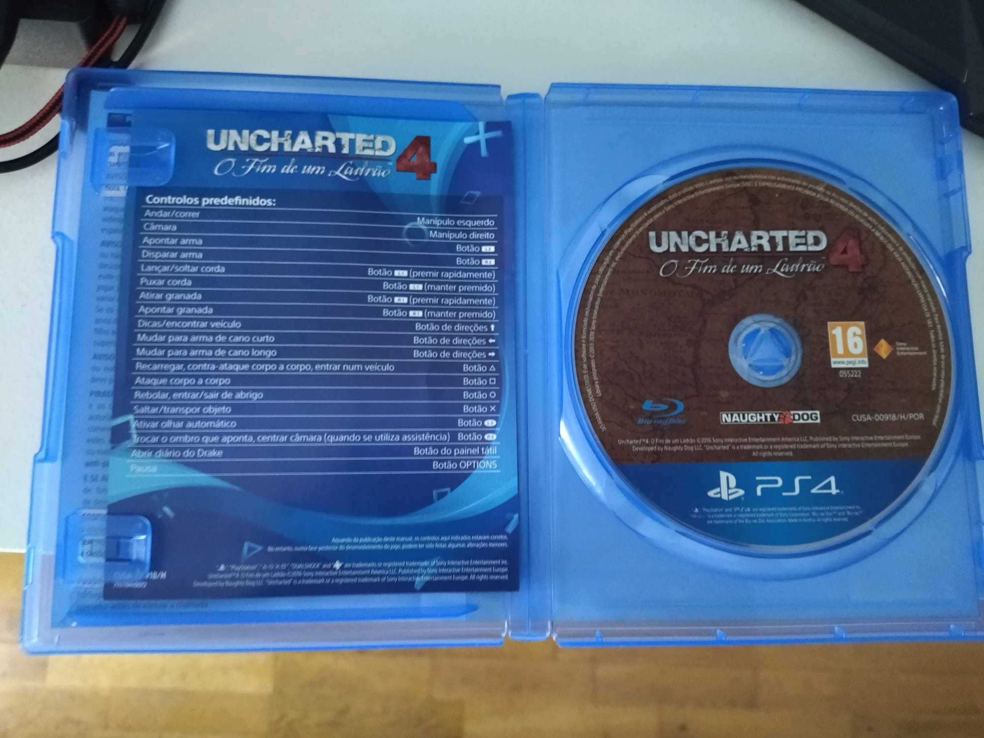 PS4 uncharted 4 "O fim de um ladrão"