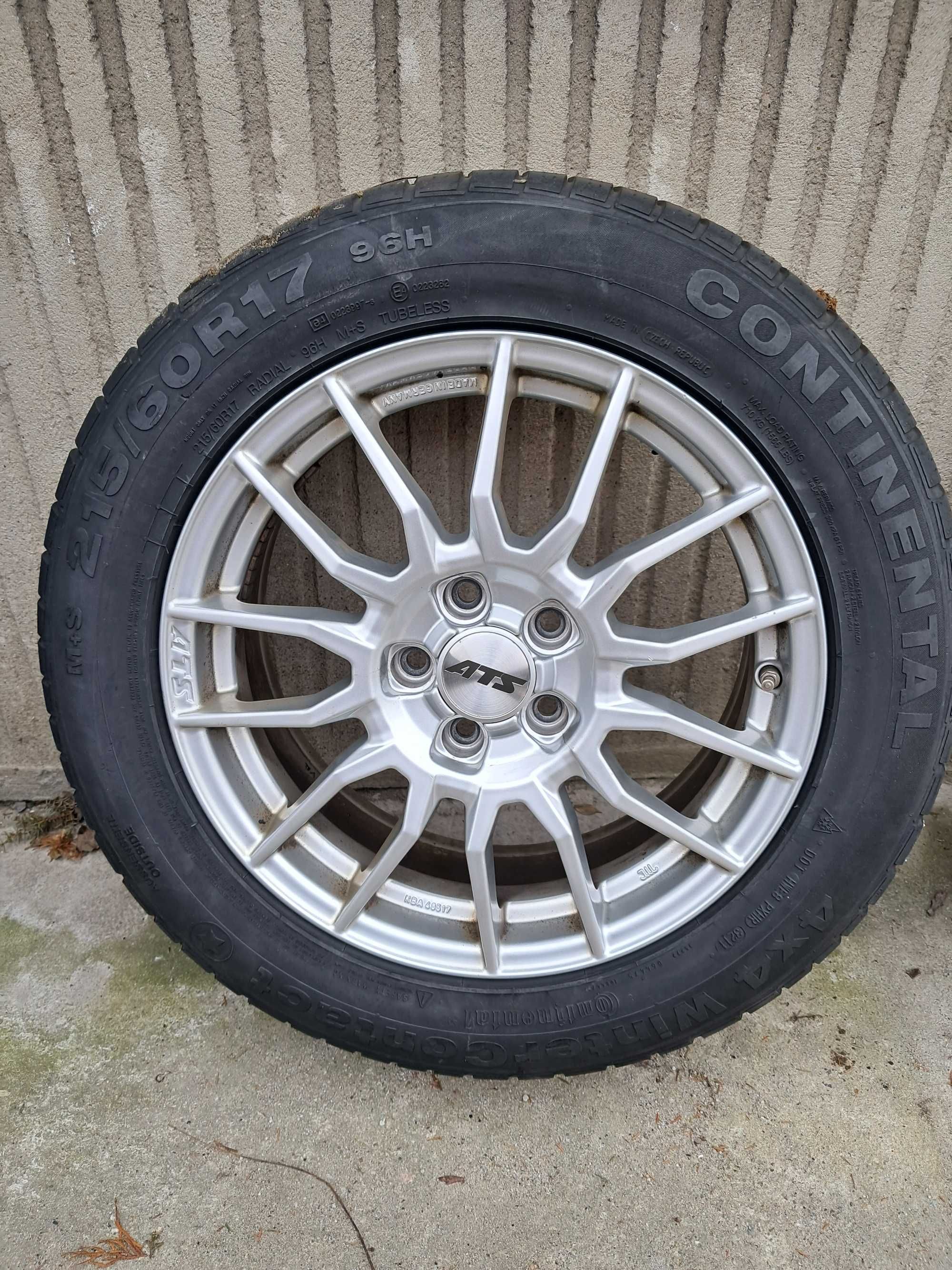 Alufelgi z oponami ATS 215/60 R17