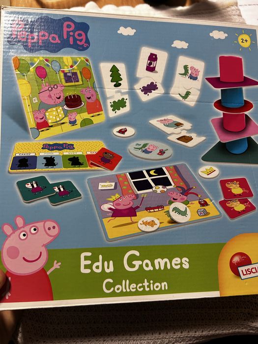 Zestaw puzzli i gier Swinka Peppa