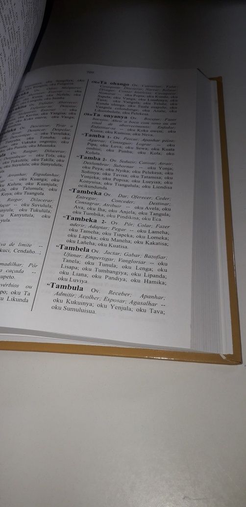 Dicionário de Umbundo - H. Etaungo Daniel (1ª edição)