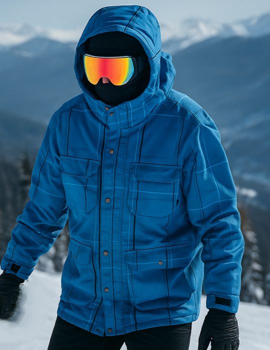 Лижна куртка спортивна гірськолижна для сноуборду
