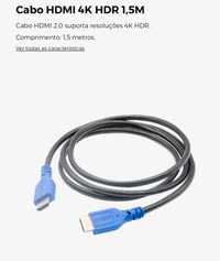 Cabo HDMI 4K 1,5mts