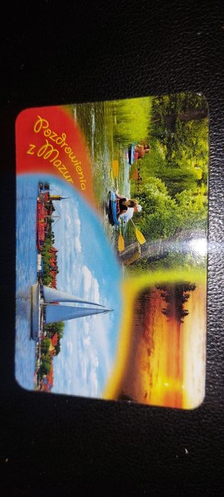 Magnes na lodówkę Mazury