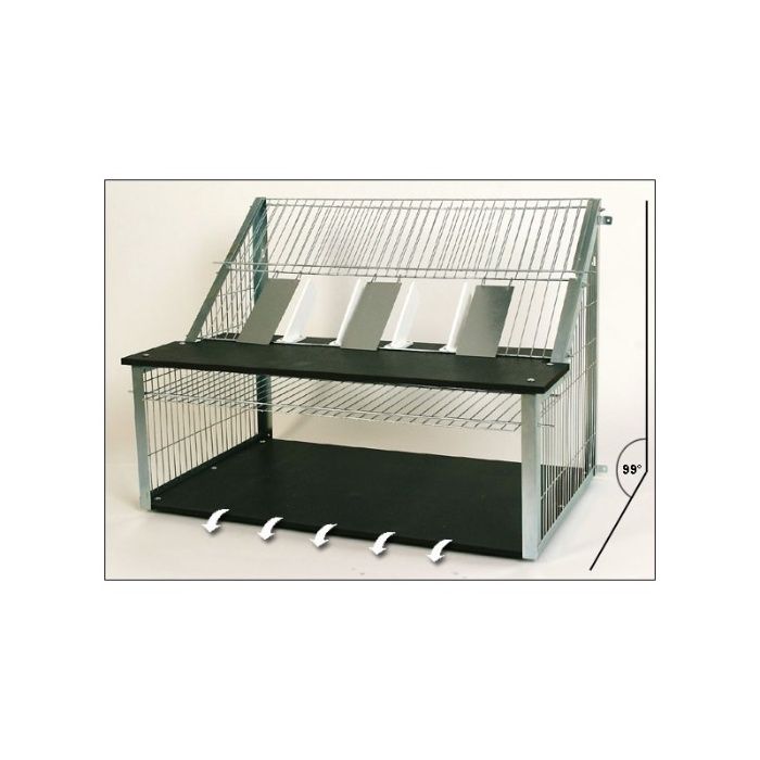 Wlot RANCHO typu belgijskiego 100cm /pod elektronikę/