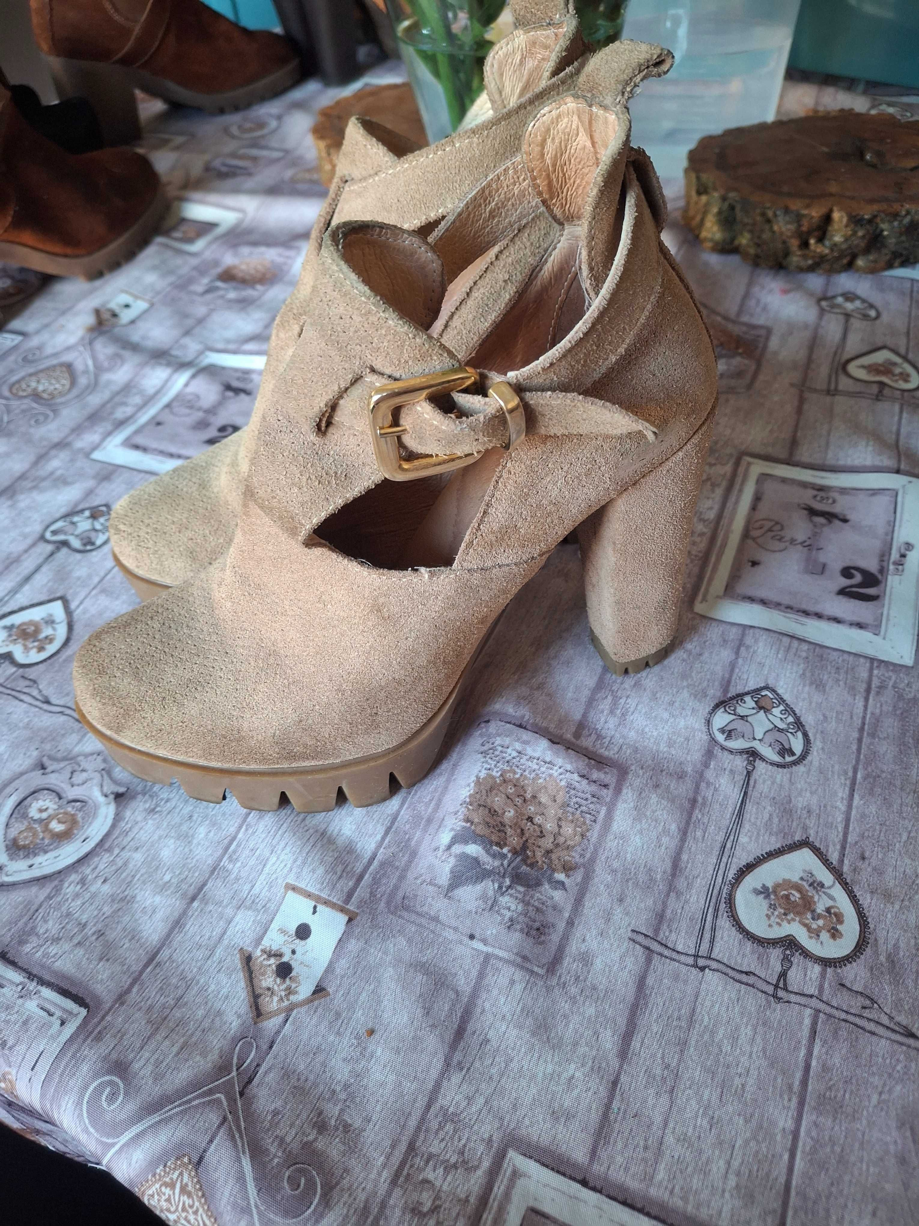 Botas beges n°37