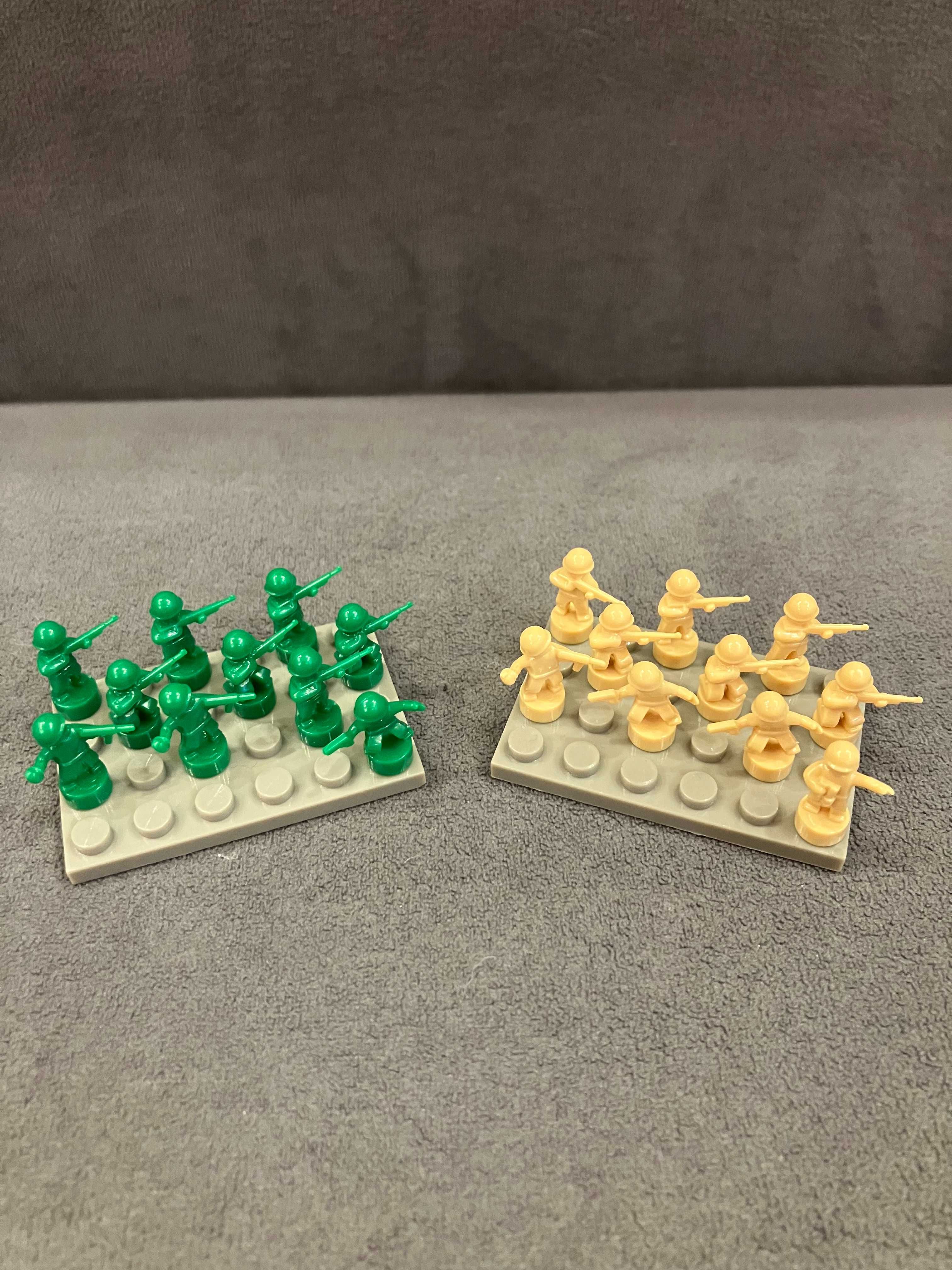 Nanofigurki żołnierzy minifigurki, micro, wojsko, do makiet, jak lego