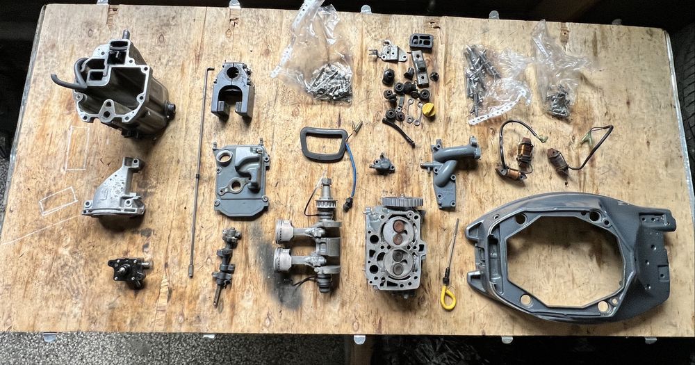 Pompa paliwa Yamaha F9.9 silnik zaburtowy