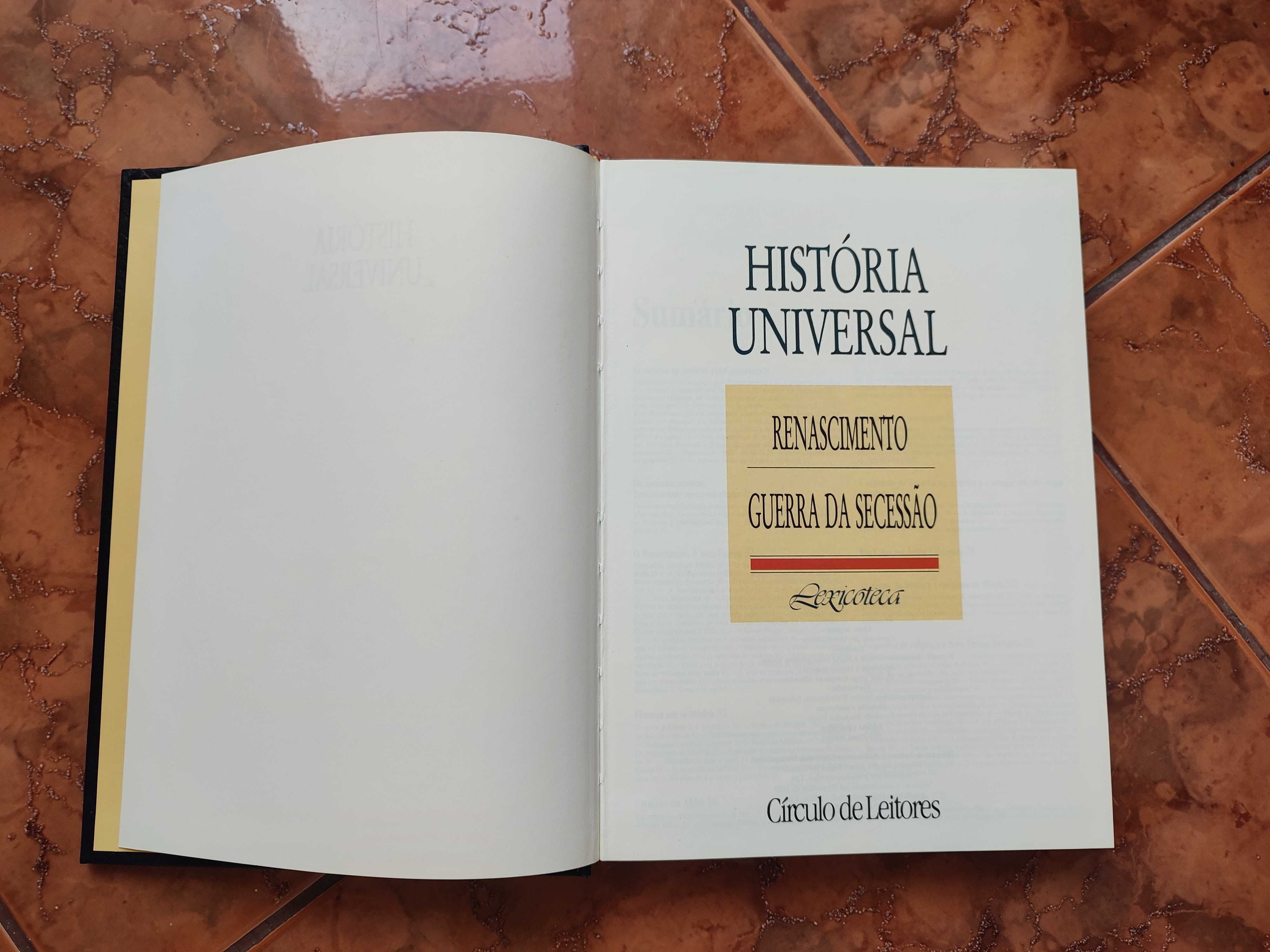 História Universal Renascimento Guerra da Secessão