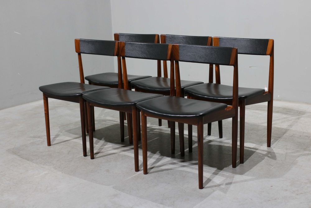 BLACK DAYS -20% | Cadeiras Henry Rosengren Hansen mod 39 em pau santo