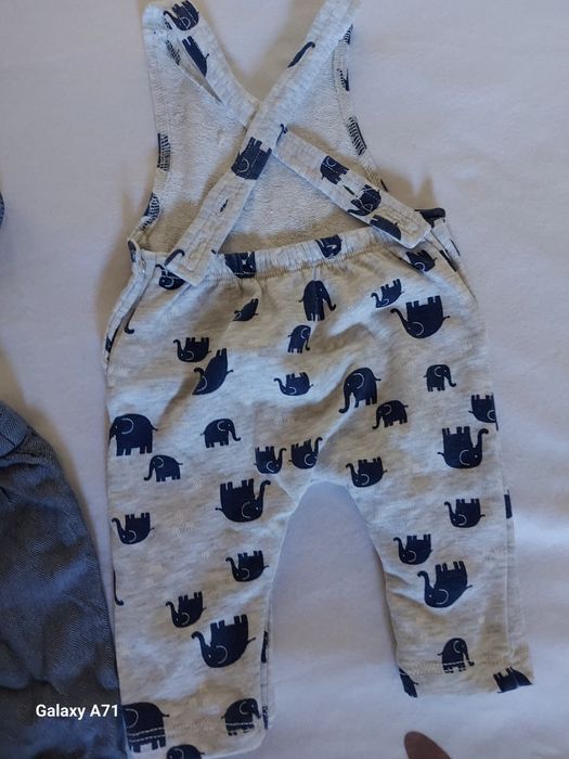 Spodenki ogrodniczki  50 newborn