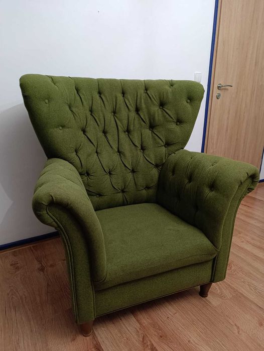 Zielony Fotel BRW