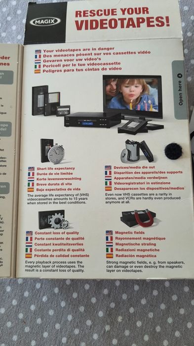 Conversor Magix para VHS