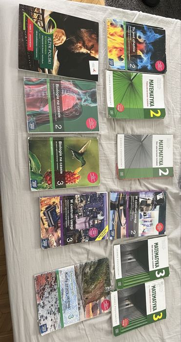 ksiażki do liceum i technikum 2-3 klasa