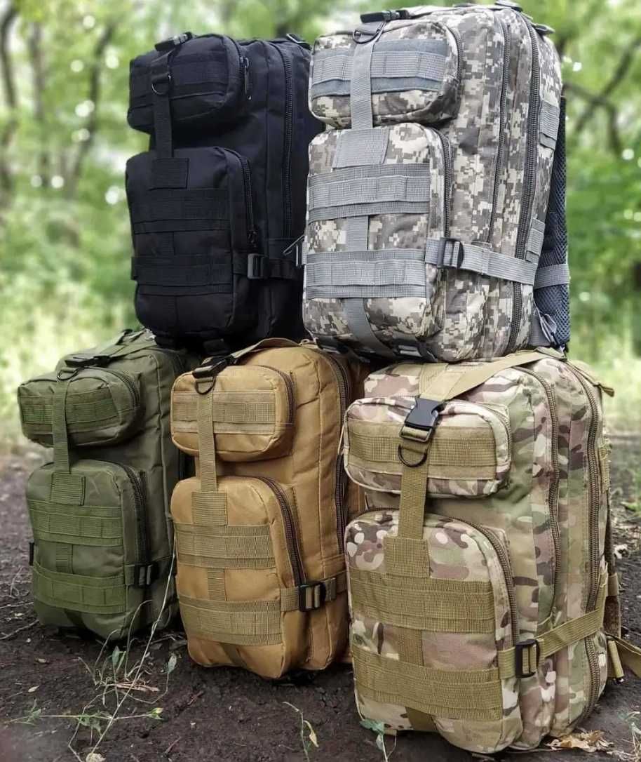 Тактичний рюкзак 22-25л армійський рюкзак олива рюкзак військовий 25л