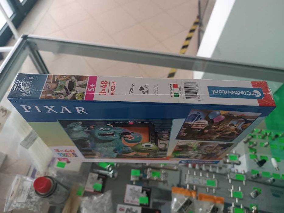 Puzzle Clementoni Disney Pixar SuperColor 21x20,5cm 3x48 peças