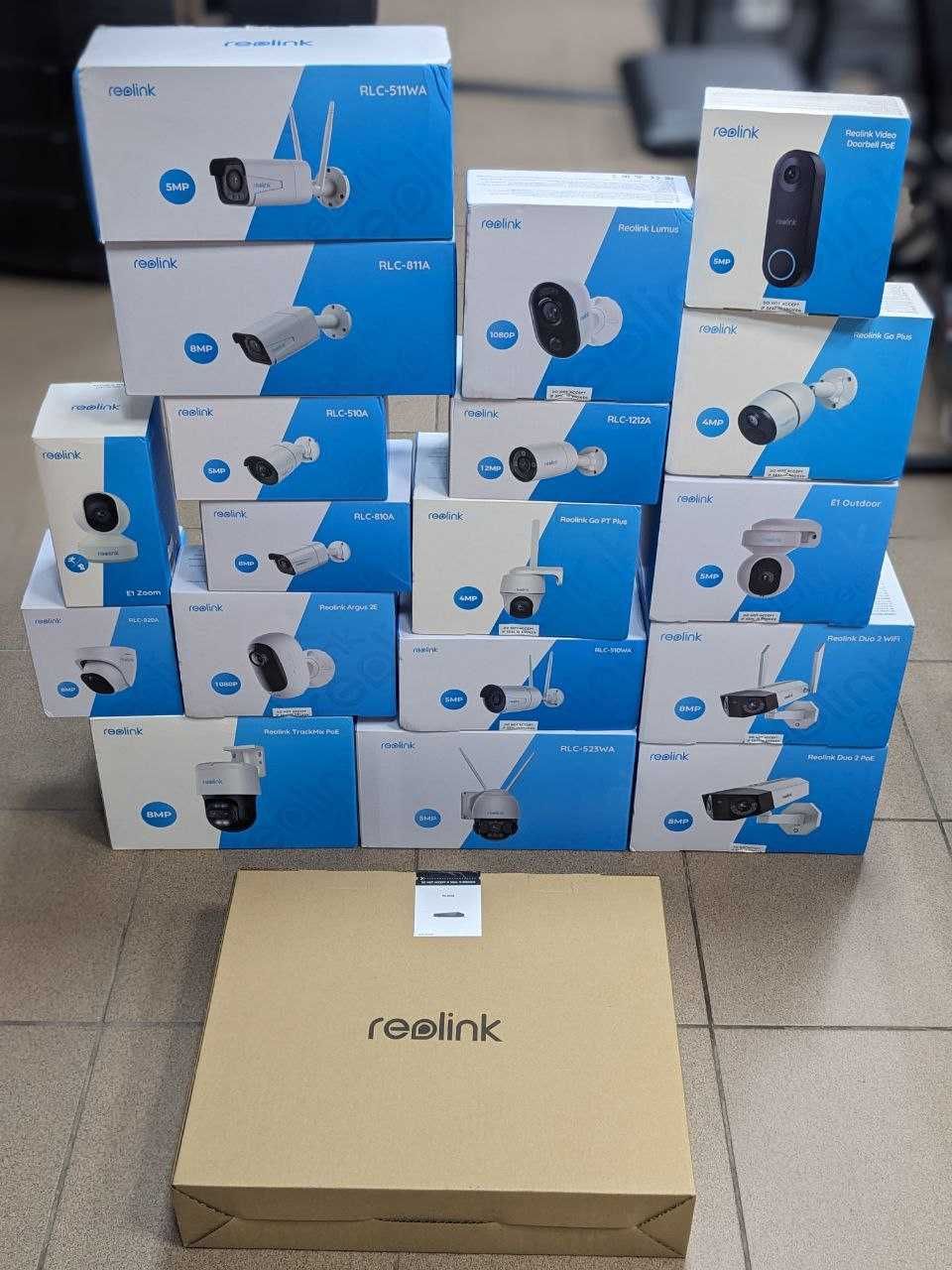 IP камера Reolink RLC-823A PoE 8mp RLC-523WA wi-fi 5mp поворотна