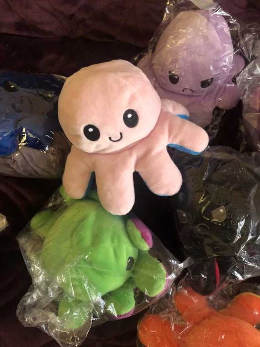 Ośmiornica dwustronna Ośmiornice zabawka zabawki pluszak